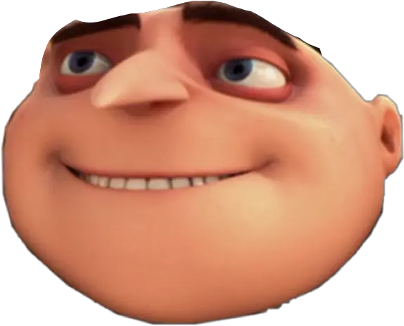  Grugorlsidontfeelsogood Freetoedit Gru Face Png Gru Transparent