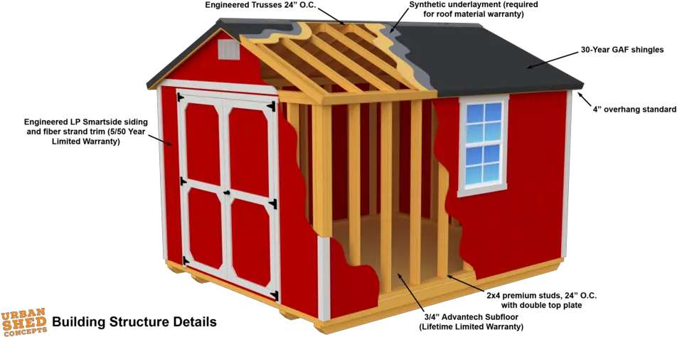  Urban Shed Concepts Vertical Png Shed Png