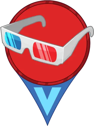  Munzee Eyeglass Style Png 3d Glasses Icon