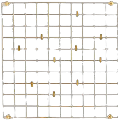  Wire Wall Square Grid Gold Wire Wall Grid Png Square Grid Png