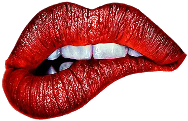  Red Lips Numbered Print Red Lips Black Background Png Lip Print Png