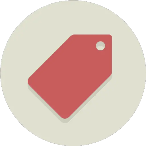  Tag Icon Png Red