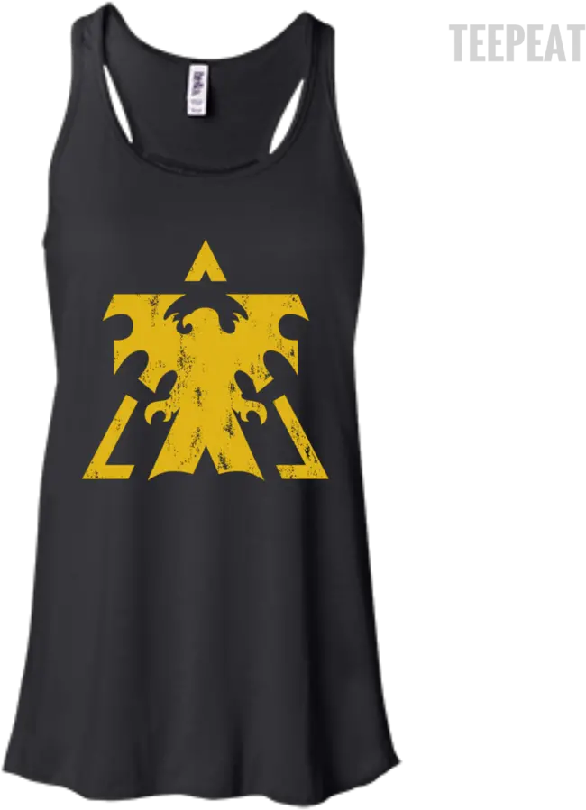  Download Hd Starcraft Terran Logo Ladies Tee Apparel Teepeat Guns N Roses Top Png Starcraft 2 Logo