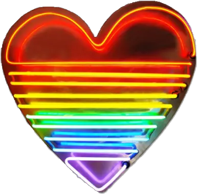  Glow Transparent Tumblr Heart Png Glow Transparent