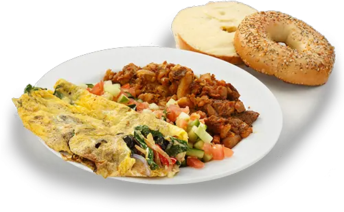  Garden Omelette Mushroom Tomato Red Onion Broccoli Png Green Pepper