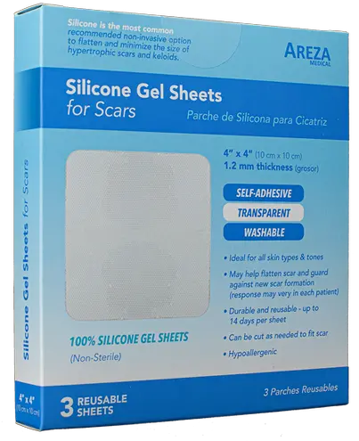  Silicone Scar Pad Transparent X 4 Silicone Png Scar Transparent