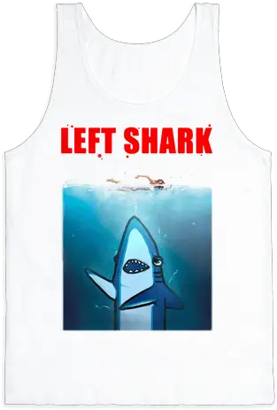  Download Left Shark Jaws Parody Tank Top Early Show Full Porsche 911 Turbo Png Jaws Png