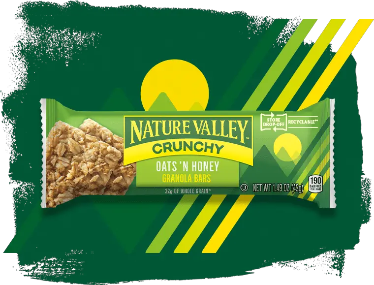  Recycle Our Crunchy Bar Wrappers Nature Valley Nature Valley Recyclable Wrapper Png Nature Icon Set