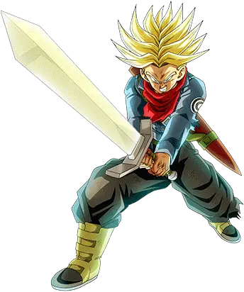  Awakened Ur Resilient Will To Protect The Future Super Dokkan Battle Transforming Trunks Png Future Trunks Png