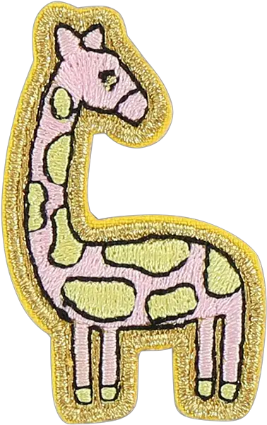  Giraffe Sticker Patch Animal Figure Png Giraffe Transparent