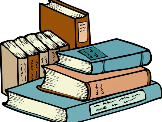  Books Png Cartoon 3 Image Stack Of Books Clipart Books Png