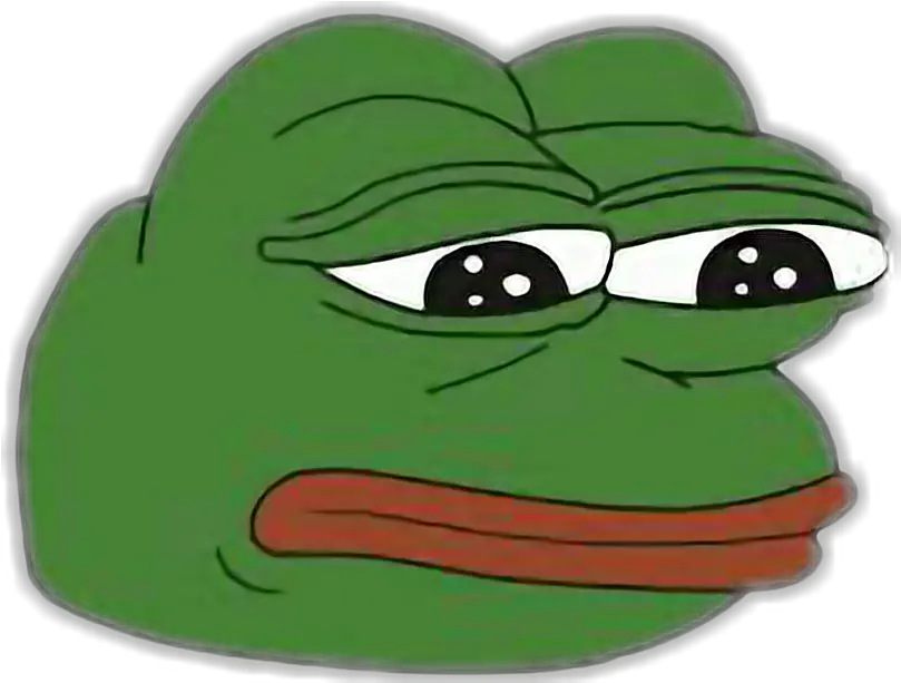  Rana Png Pepe Rana Sad Pepe Frog Clipart 4744910 Group Chat Profile Frog Clipart Png