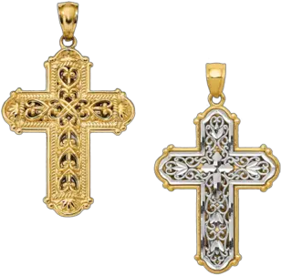  Large Cross Pendant U2013 Taste And Elegance Christian Cross Png Religious Icon Necklace