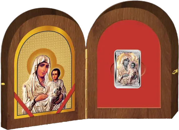  Niue 1 Dollar 2014 The Jerusalem Icon Ag Collectible Coin Religion Png Saint Vladimir Icon