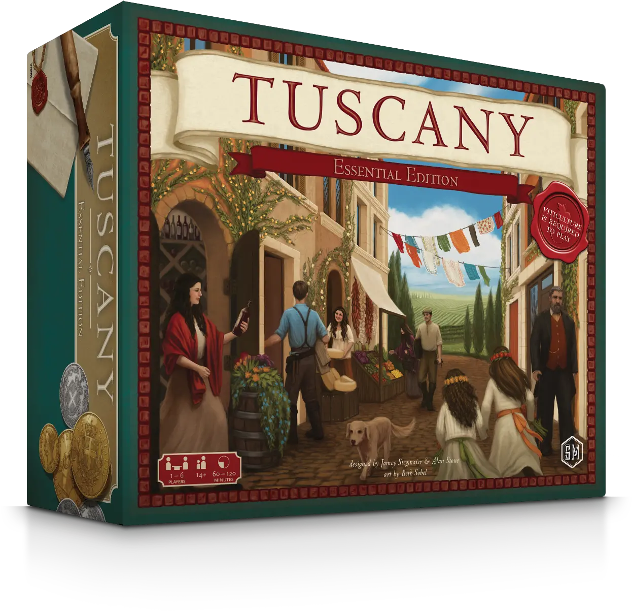  Tuscany Expansion U2013 Stonemaier Games Viticulture Board Game Tuscany Png Scythe Mouse Icon