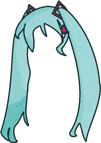  Hatsune Miku Wig The Island Wiki Fandom Fictional Character Png Wig Icon