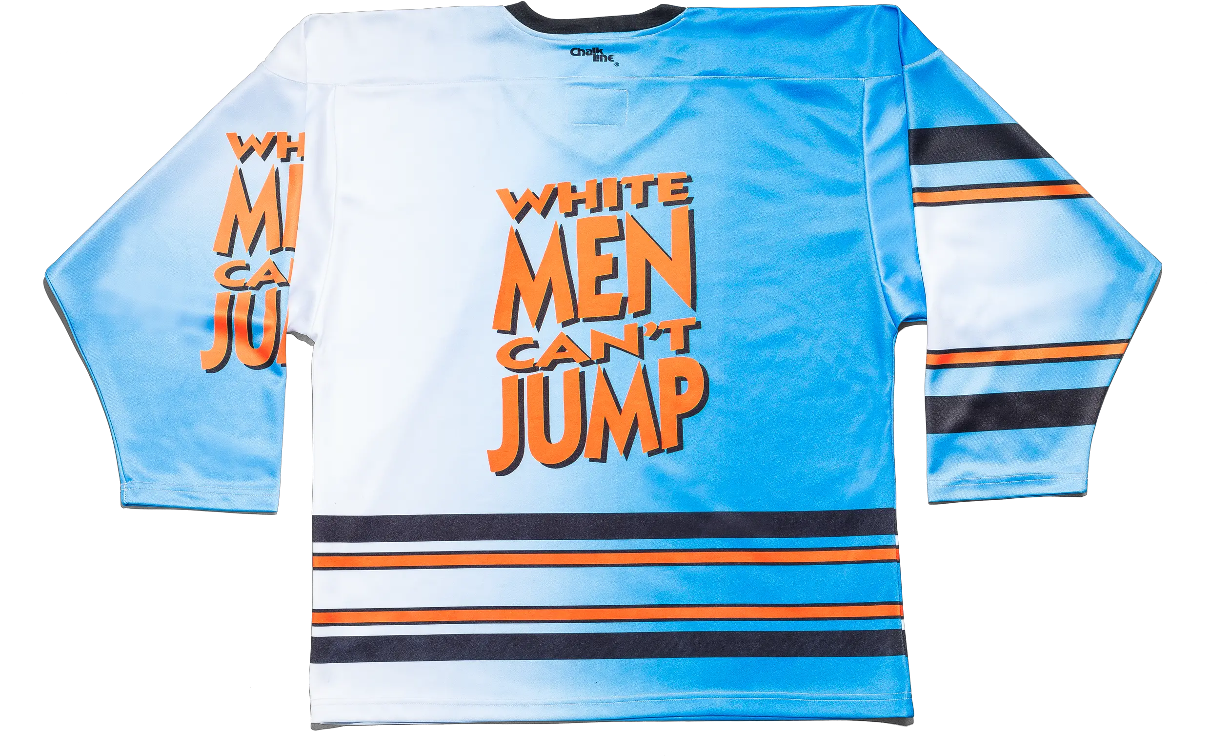  White Men Cant Jump Hockey Jersey U2013 Chalk Line Apparel Active Shirt Png Chalk Line Png