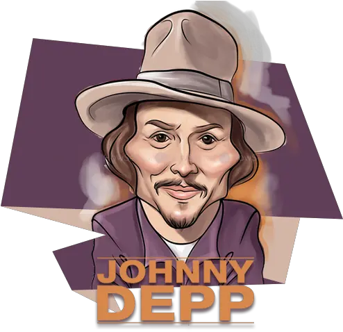  Johnny Depp 2 Designbust Johnny Depp Cartoon Png App Folder Icon