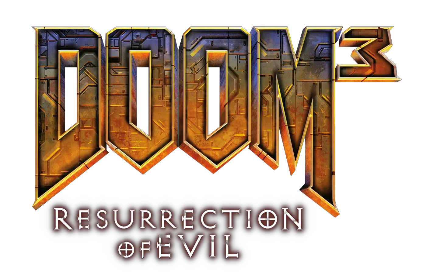  Doom 3 Resurrection Of Evil Steamgriddb Doom 3 Roe Logo Png Resurrection Icon Images