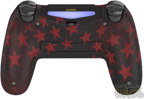  Red Dead Redemption 2 Playstation 4 Custom Controllers Red Ps4 Controller Carnage Png Red Dead Redemption Icon