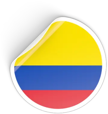  Round Sticker Vertical Png Colombia Png