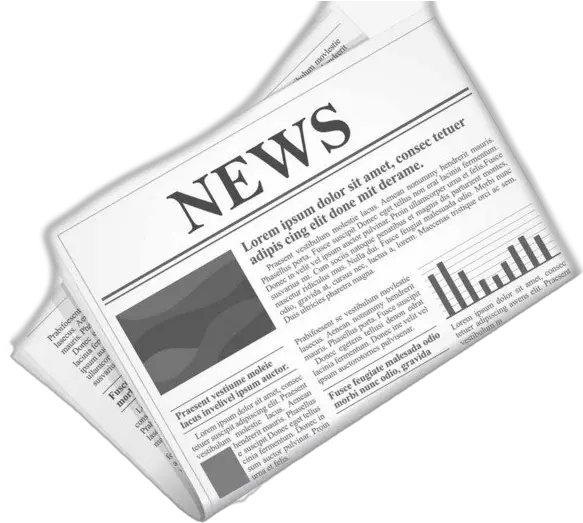  Newspaper Png Transparent Picture Paper News Paper Png