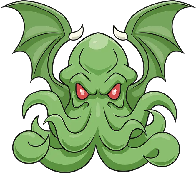  How To Draw Cthulhu Really Easy Drawing Tutorial Draw A Cthulhu Easy Png Cthulhu Icon Png