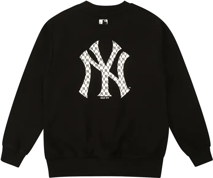  Monogram Back Big Logo Sweatshirt New York Yankees Long Sleeve Png Mlb Logo Png