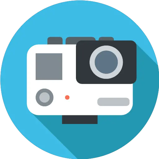  Gopro Png Icon Video Camera Flat Icon Png Gopro Png