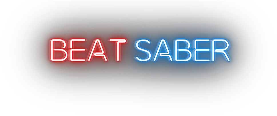  Beat Saber Game Ps4 Playstation Beat Saber Logo Png Lightsaber Png