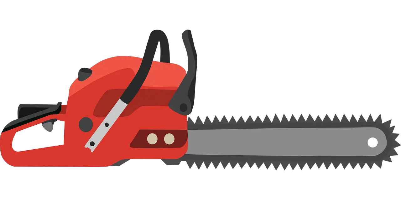  Chainsaw Saw Dangerous Free Vector Graphic On Pixabay Circle With Jagged Edges Png Saw Png