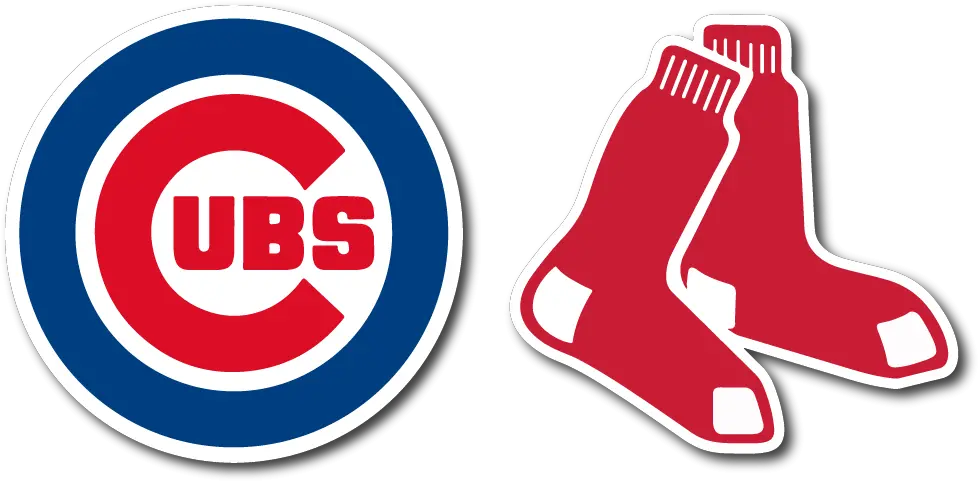  Royalty Free Stock Cubs Sox Png Files Boston Red Sox World Series Championships 2018 Cubs Logo Png