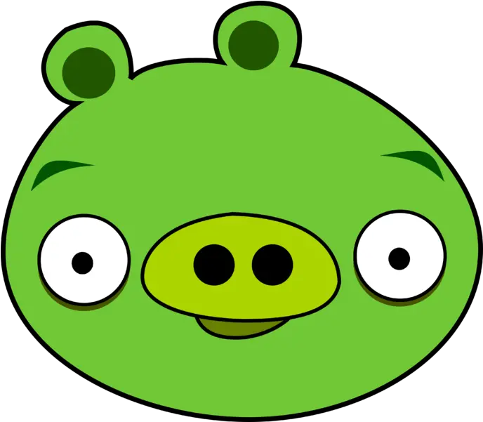  Green Pig Angry Birds Character Png Transparent Background Pig Angry Bird Png Pig Transparent Background