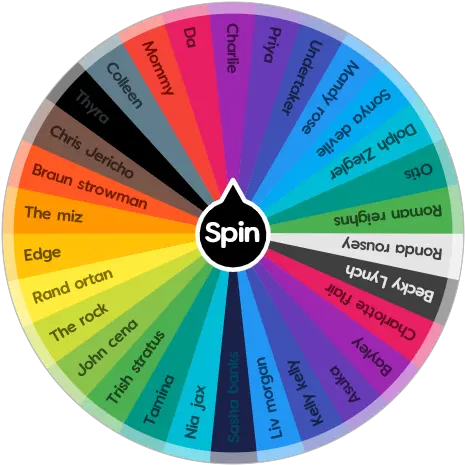  Who Is A Wwe Wrestler Spin The Wheel App Circle Png Braun Strowman Png