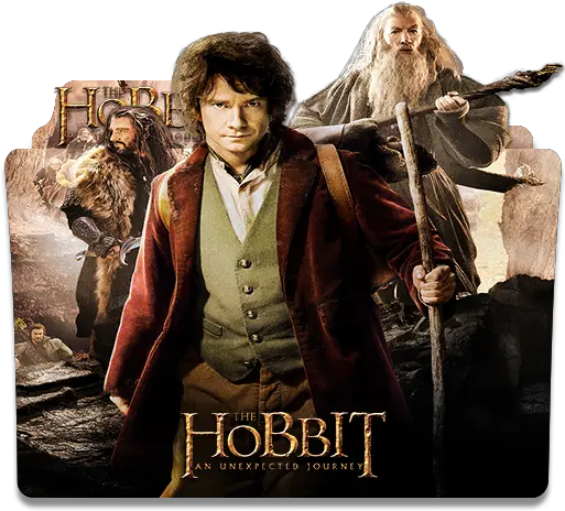  The Hobbit An Unexpected Journey Folder Hobbit An Unexpected Journey Cover Png The Hobbit Folder Icon