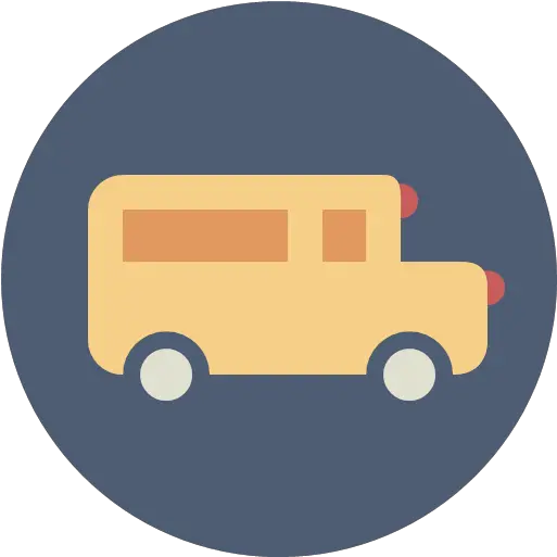  School Bus Transportation Icon Png