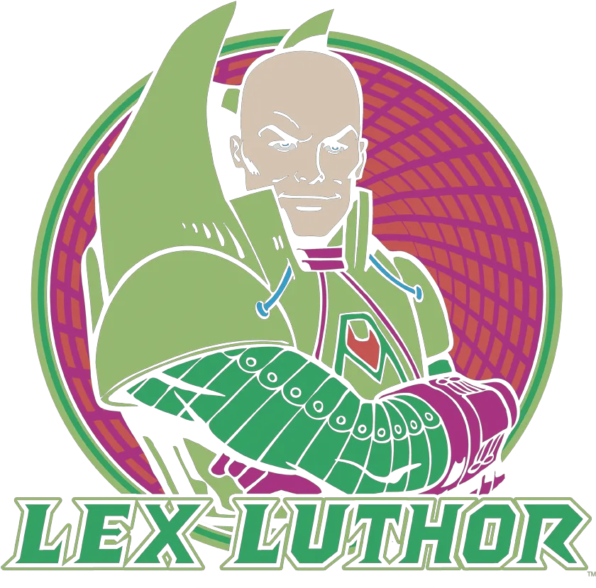  Dc Comics Lex Luthor Youth T Shirt Ages 812 Cartoon Png Lex Luthor Png