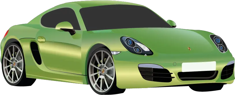  Download Porsche Vector Illustrator Clip Art Free Stock Porsche Cayman Green Free Png Porsche Png