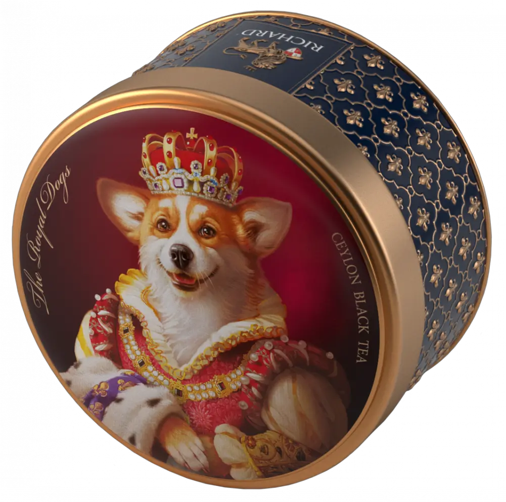  Corgi Richard Tea The Royal Dogs Gift Box Trinket Richard Png Corgi Transparent