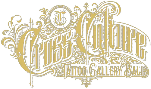  Tattoo Parlor Cross Culture Kuta Calligraphy Png Cross Tattoo Png