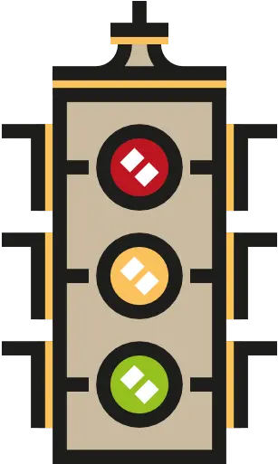  Road Sign Buildings Stop Signal Architecture And City Traffic Light Png Stop Light Icon