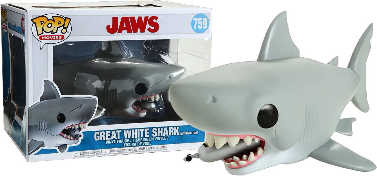  Diving Tank Jaws Funko Pop Png Jaws Png