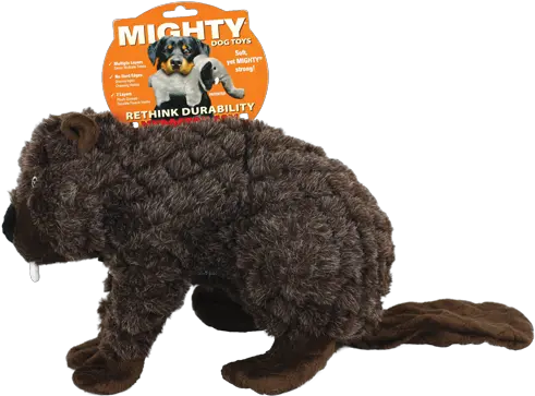  Download Mighty Massive Nature Beaver Dog Toy Haydin Farm Soft Png Dog Toy Png