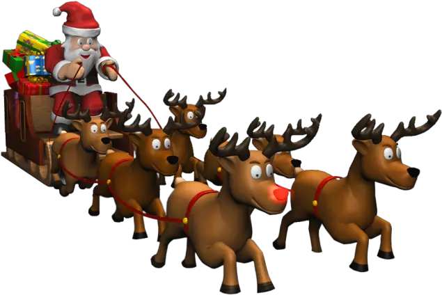  Christmas Reindeer Png Clipart Mart Fond D Ecran Pere Noel Christmas Reindeer Png