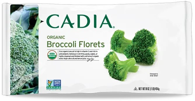  Frozen Broccoli Florets Cadia Broccoli Png Broccoli Transparent