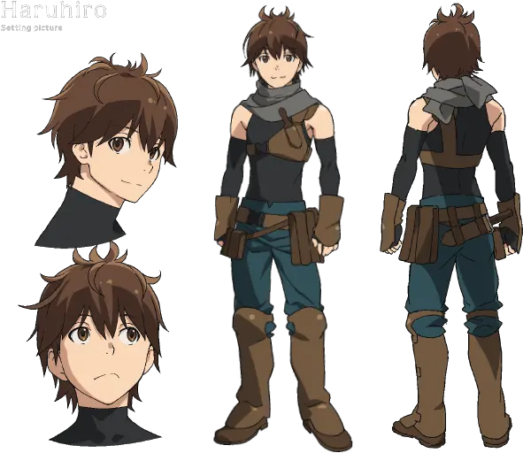  Ash Haruhiro G Hai To Gensou No Grimgar Haruhiro Png Anime Character Png