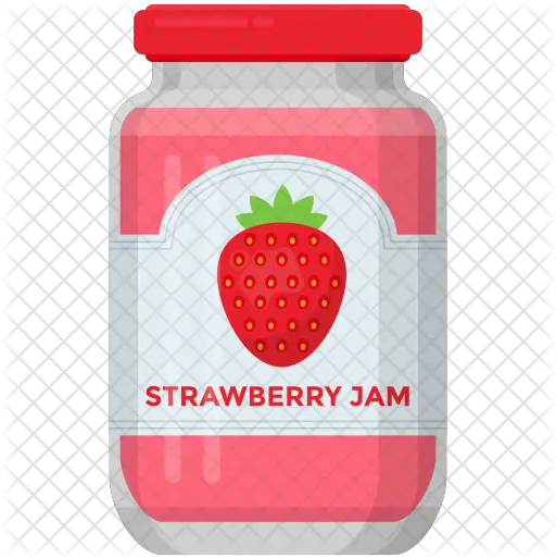  Strawberry Jam Icon Of Flat Style Cctv Headquarters Png Jam Png