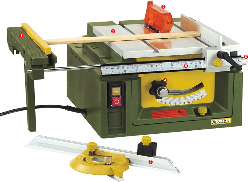  Proxxon Fet Smallest Table Saw Png Saw Transparent