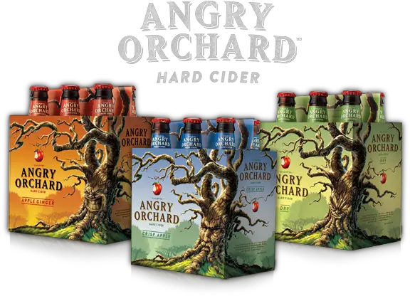  Angry Orchard Ciders Angry Orchard Tree Faces Png Angry Orchard Logo