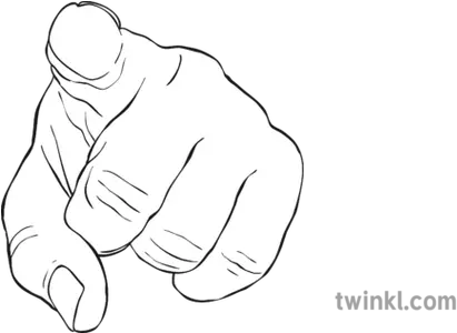  Pointing Finger Black And White Pointing Hand Black And White Png Point Finger Png